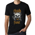 ULTRABASIC - Men's Graphic T-Shirt Chaos & FlameDeep Black
