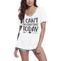 ULTRABASIC Women's T-Shirt I Can't I'm Crafting Today - Short Sleeve Tee Shirt Tops