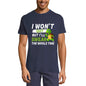ULTRABASIC Men's Novelty T-Shirt I Won't Quit But I'll Swear the Whole Time - Runner Tee Shirt