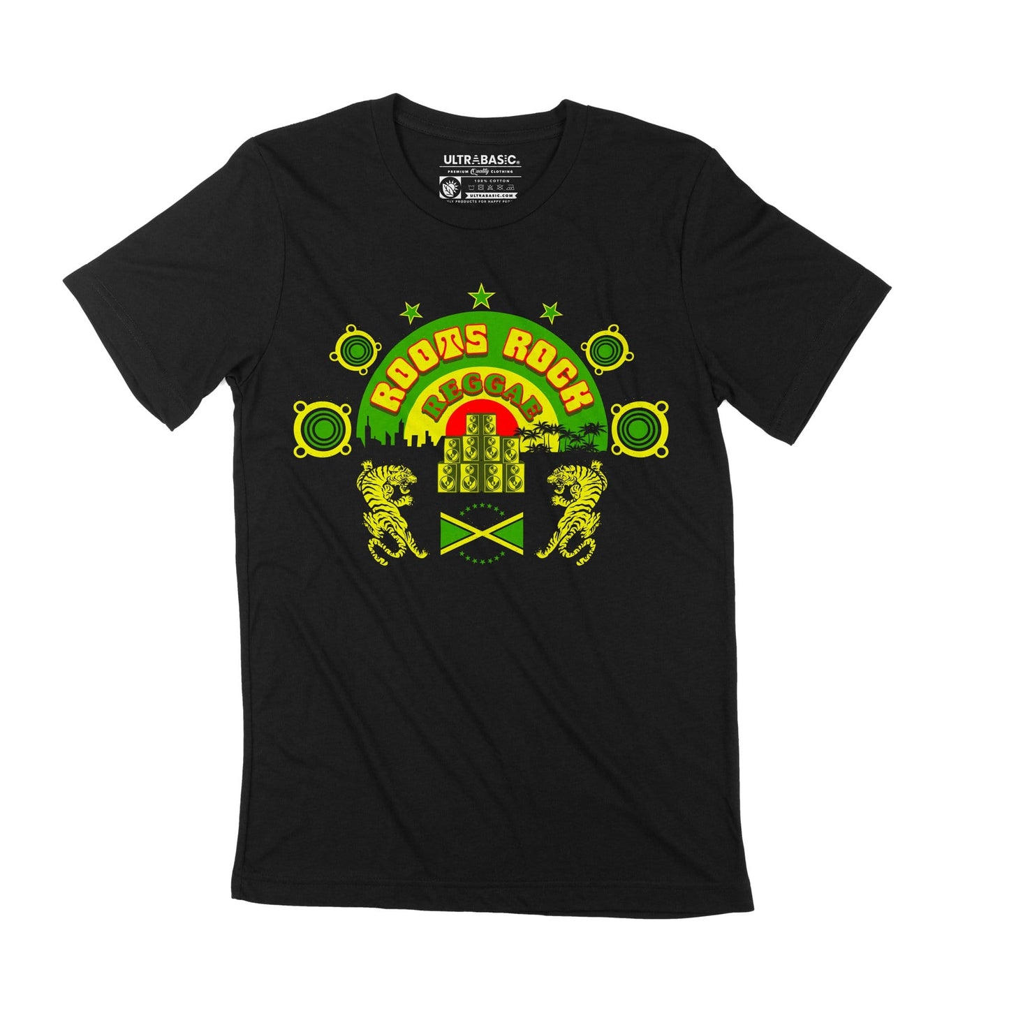 jamaica ska dub hip hop rasta 60s rock drum and bass love music gifts pop culture tshirt design graphic tee lifestyle clothes clothing urban printed multi colored teeshirt