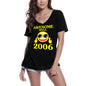 ULTRABASIC Women's T-Shirt Awesome since 2006 - Smiley Face 14th Birthday Gift Tee Shirt