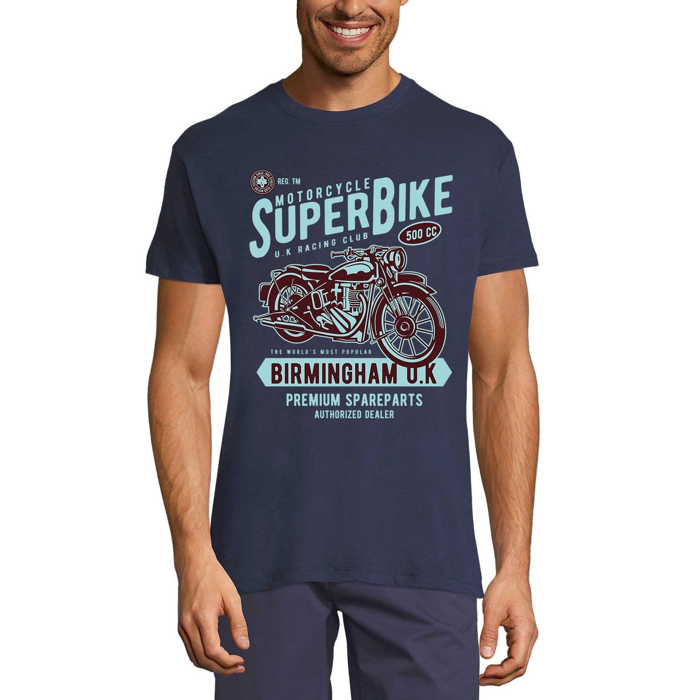 ULTRABASIC Men's Graphic T-Shirt Motorcycle Super Bike - Premium Spareparts