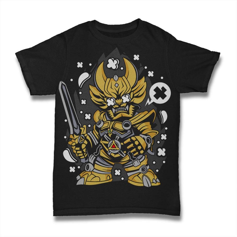 ULTRABASIC Men's T-Shirt Animated Loyal Fictional Character - Anime Apparel garo golden knight gamers battles mystery galaxy warcraft american vintage casual action figure men women teenagers toddler election graphic styles tranformers star youth family children horror boys personalized humour symbolic athletic fortnite