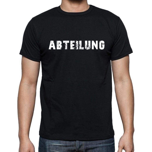 Abteilung Mens Short Sleeve Round Neck T-Shirt - Casual