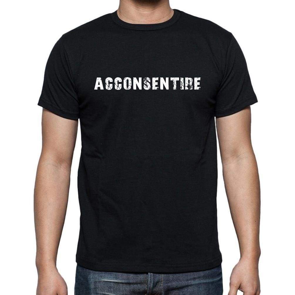 Acconsentire Mens Short Sleeve Round Neck T-Shirt 00017 - Casual