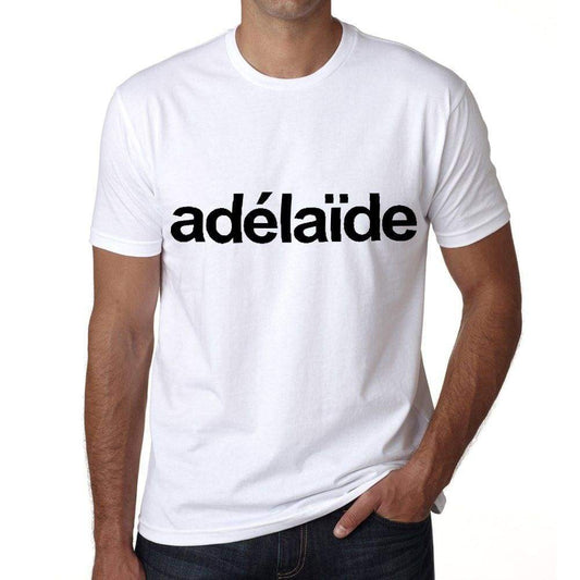 Adélaïde Mens Short Sleeve Round Neck T-Shirt 00047