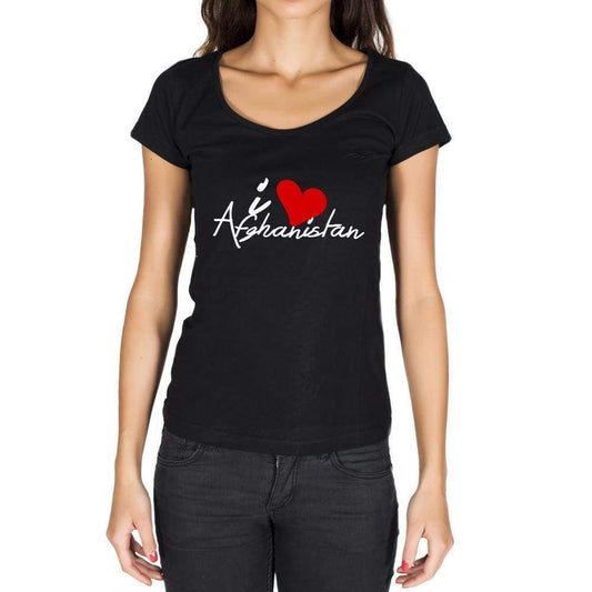 Afghanistan Womens Short Sleeve Round Neck T-Shirt - Casual