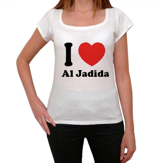 Al Jadida T Shirt Woman Traveling In Visit Al Jadida Womens Short Sleeve Round Neck T-Shirt 00031 - T-Shirt