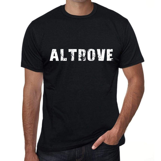 Altrove Mens T Shirt Black Birthday Gift 00551 - Black / Xs - Casual