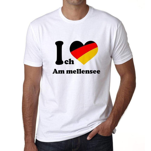 Am Mellensee Mens Short Sleeve Round Neck T-Shirt 00005 - Casual