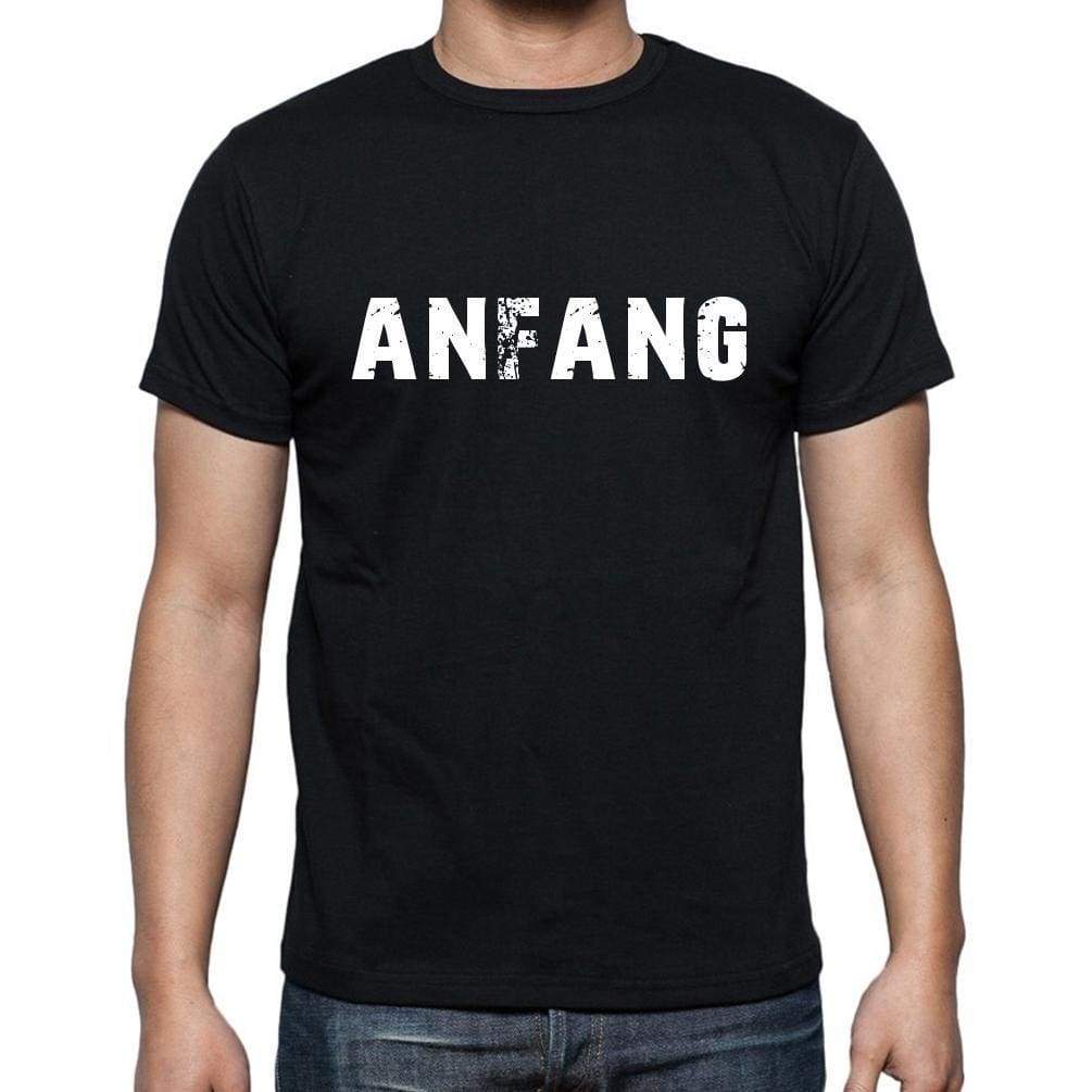 Anfang Mens Short Sleeve Round Neck T-Shirt - Casual