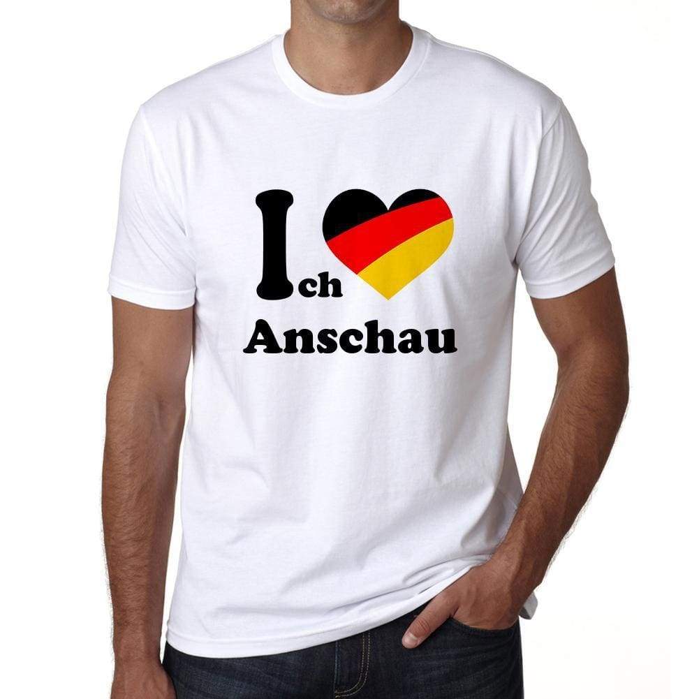 Anschau Mens Short Sleeve Round Neck T-Shirt 00005 - Casual