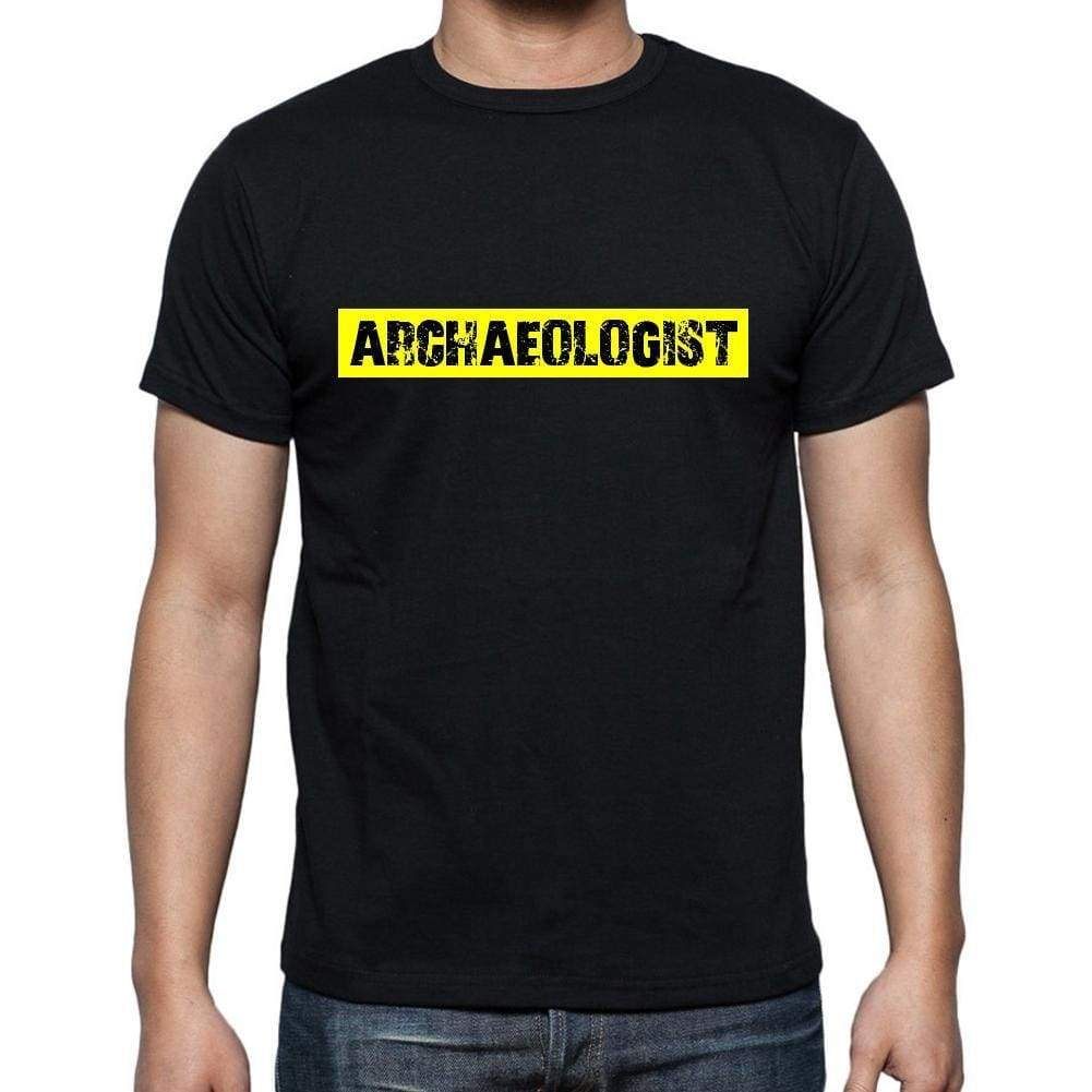 Archaeologist T Shirt Mens T-Shirt Occupation S Size Black Cotton - T-Shirt