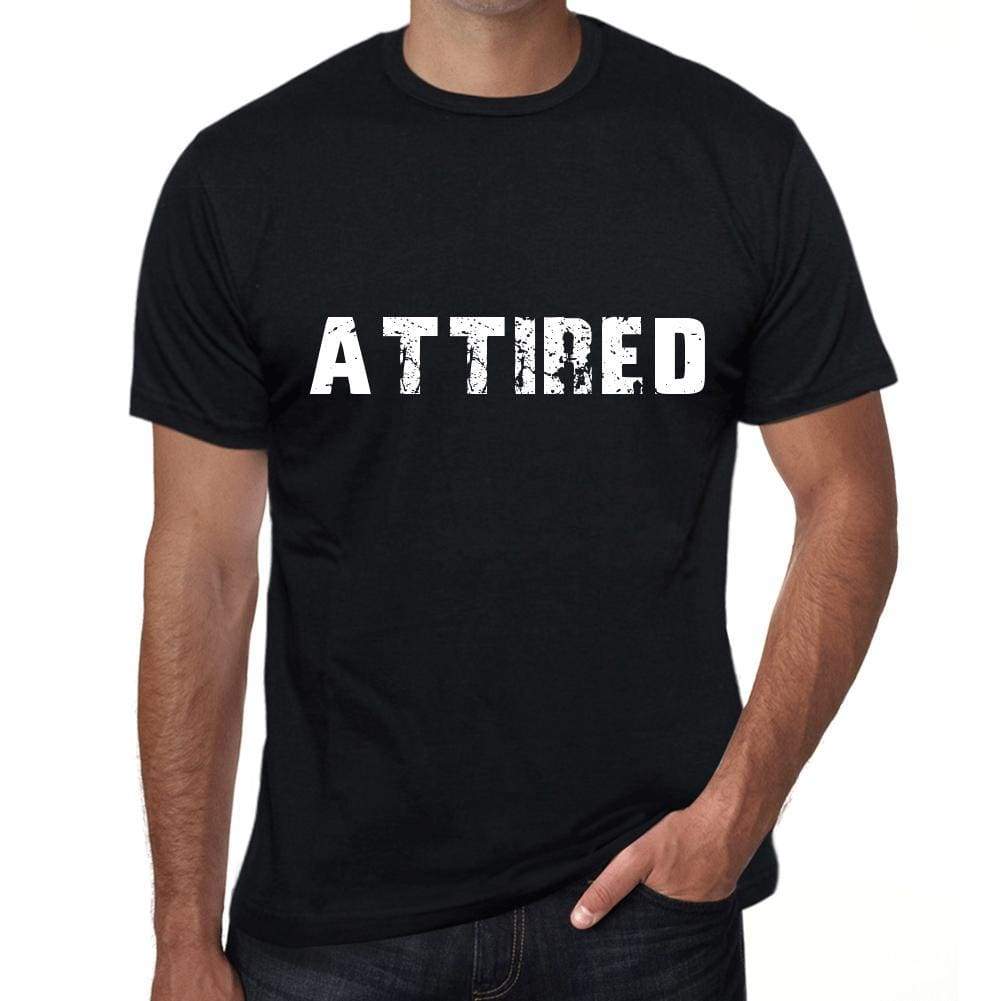 Attired Mens Vintage T Shirt Black Birthday Gift 00555 - Black / Xs - Casual