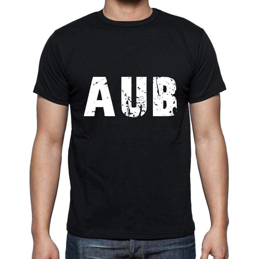 Aub Mens Short Sleeve Round Neck T-Shirt 00003 - Casual