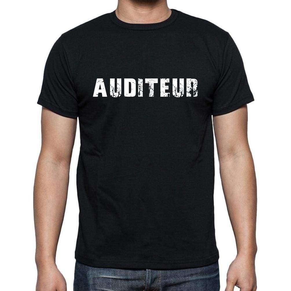 Auditeur French Dictionary Mens Short Sleeve Round Neck T-Shirt 00009 - Casual