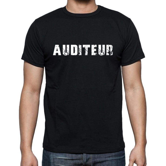 Auditeur French Dictionary Mens Short Sleeve Round Neck T-Shirt 00009 - Casual