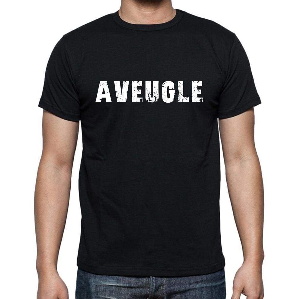 Aveugle French Dictionary Mens Short Sleeve Round Neck T-Shirt 00009 - Casual