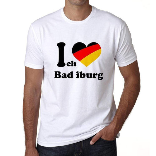 Bad Iburg Mens Short Sleeve Round Neck T-Shirt 00005 - Casual
