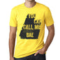 Bae You Can Call Me Bae Mens T Shirt Yellow Birthday Gift 00537 - Yellow / Xs - Casual