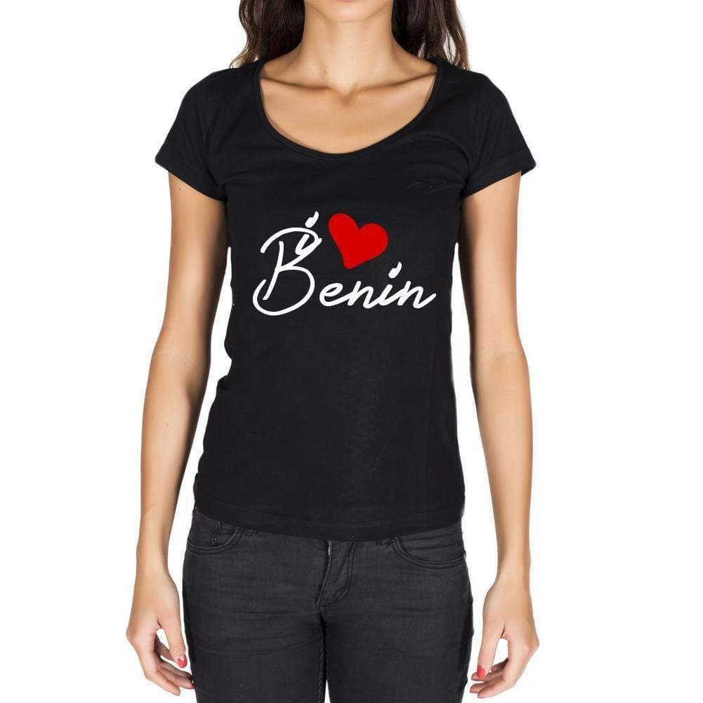 Benin Womens Short Sleeve Round Neck T-Shirt - Casual