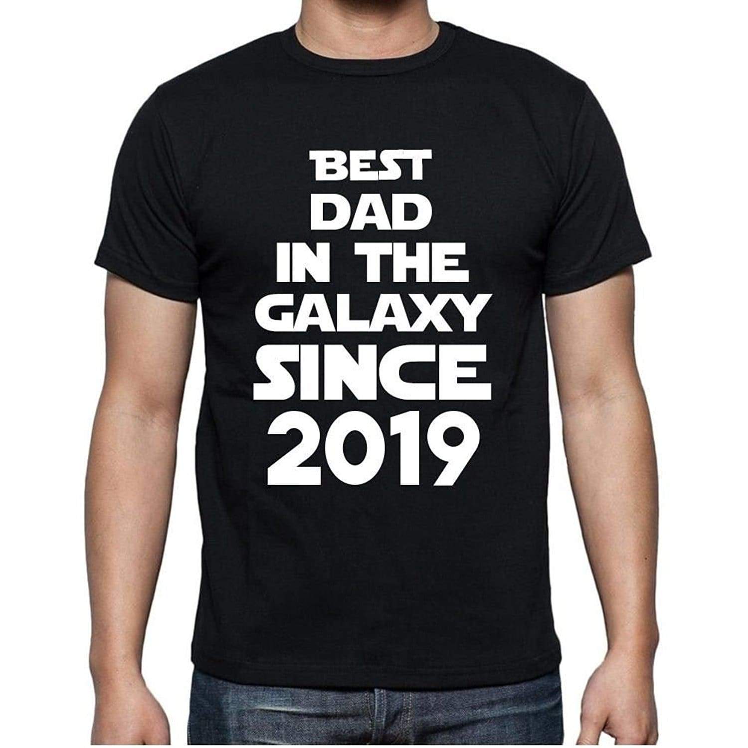 Best Dad 2019 Best Dad Mens T Shirt Black Birthday Gift 00112 - Black / Xs - Casual