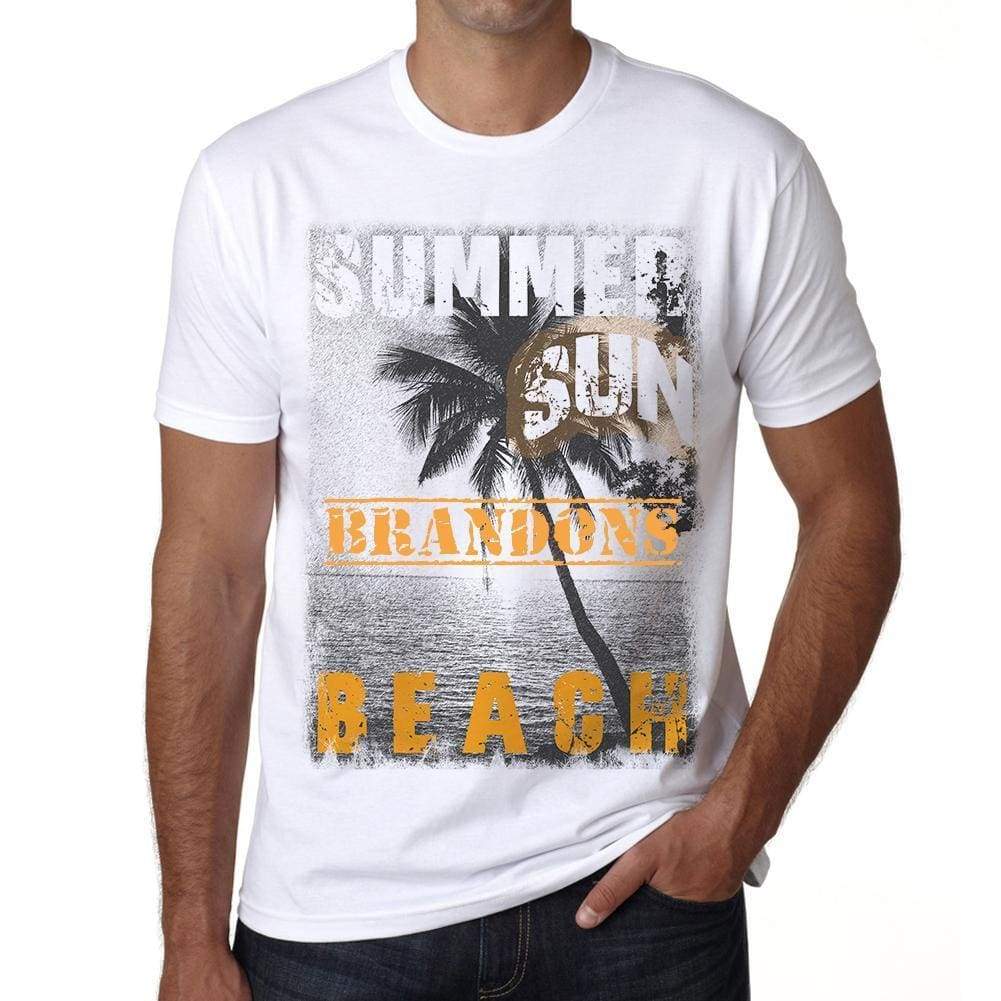 Brandons Mens Short Sleeve Round Neck T-Shirt - Casual