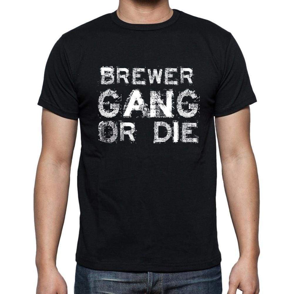 Brewer Family Gang Tshirt Mens Tshirt Black Tshirt Gift T-Shirt 00033 - Black / S - Casual