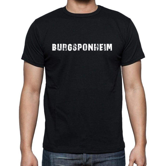 Burgsponheim Mens Short Sleeve Round Neck T-Shirt 00003 - Casual