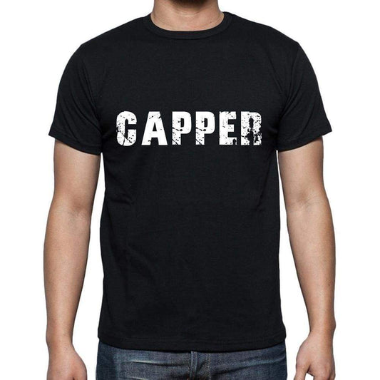 Capper Mens Short Sleeve Round Neck T-Shirt 00004 - Casual