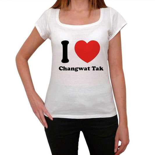 Changwat Tak T Shirt Woman Traveling In Visit Changwat Tak Womens Short Sleeve Round Neck T-Shirt 00031 - T-Shirt