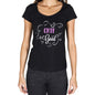 Chip Is Good Womens T-Shirt Black Birthday Gift 00485 - Black / Xs - Casual
