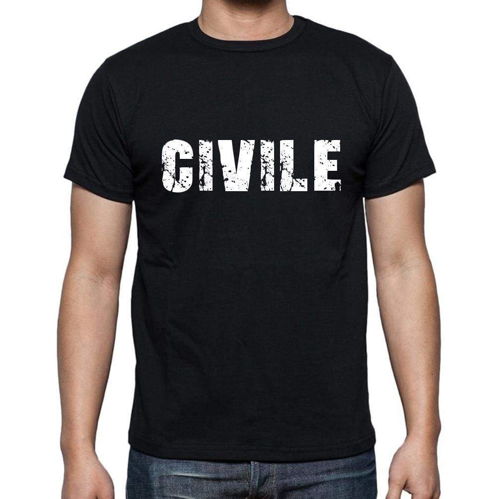 Civile Mens Short Sleeve Round Neck T-Shirt 00017 - Casual
