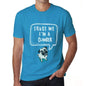 Climber Trust Me Im A Climber Mens T Shirt Blue Birthday Gift 00530 - Blue / Xs - Casual