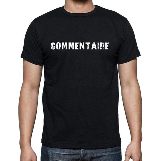 Commentaire French Dictionary Mens Short Sleeve Round Neck T-Shirt 00009 - Casual