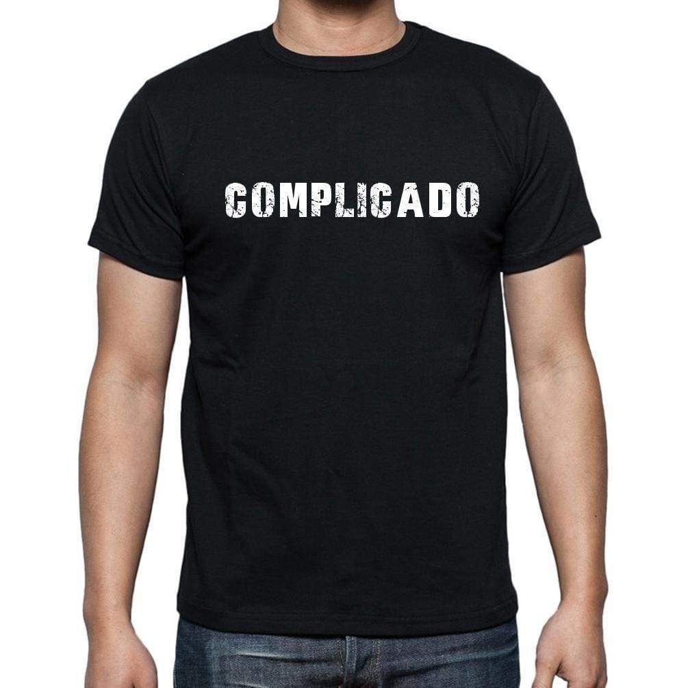 Complicado Mens Short Sleeve Round Neck T-Shirt - Casual