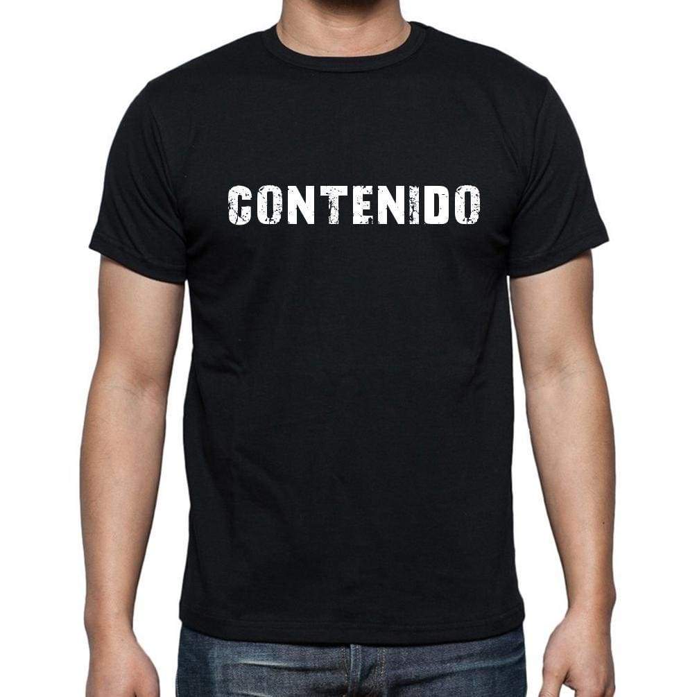 Contenido Mens Short Sleeve Round Neck T-Shirt - Casual