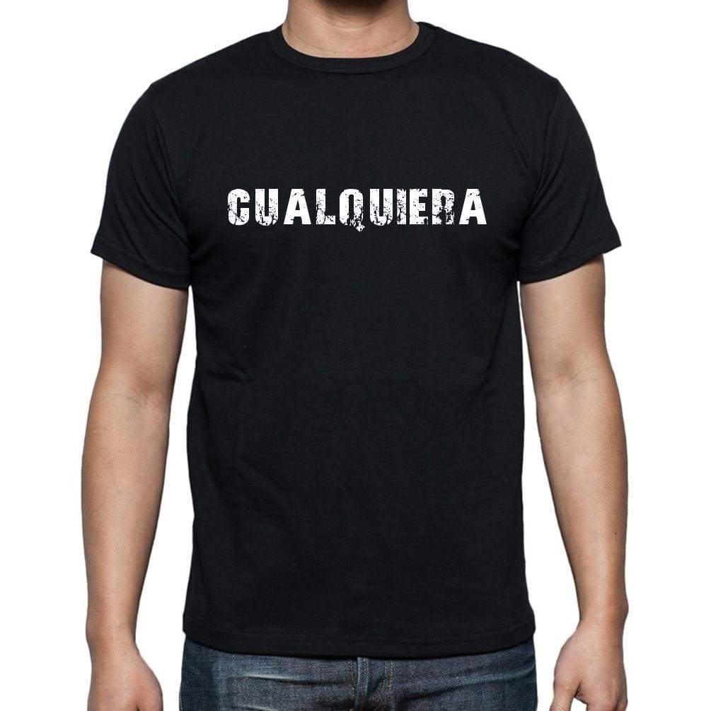Cualquiera Mens Short Sleeve Round Neck T-Shirt - Casual