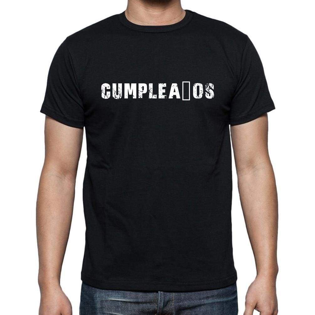 Cumplea±Os Mens Short Sleeve Round Neck T-Shirt - Casual
