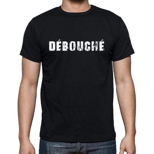 Débouché French Dictionary Mens Short Sleeve Round Neck T-Shirt 00009 - Casual