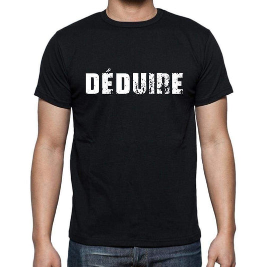 Déduire French Dictionary Mens Short Sleeve Round Neck T-Shirt 00009 - Casual