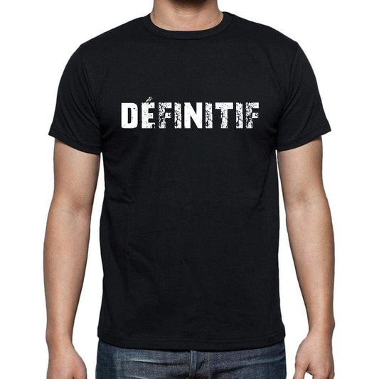 Définitif French Dictionary Mens Short Sleeve Round Neck T-Shirt 00009 - Casual