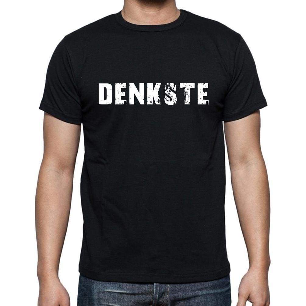 Denkste Mens Short Sleeve Round Neck T-Shirt - Casual