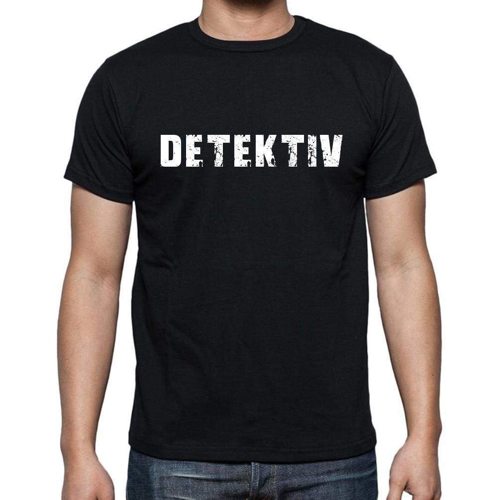 Detektiv Mens Short Sleeve Round Neck T-Shirt - Casual