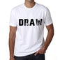 Draw Mens T Shirt White Birthday Gift 00552 - White / Xs - Casual