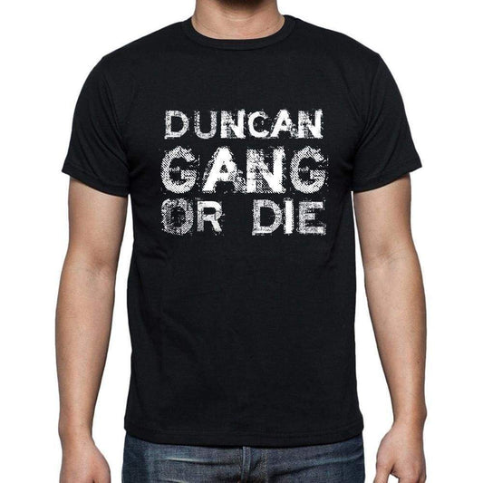 Duncan Family Gang Tshirt Mens Tshirt Black Tshirt Gift T-Shirt 00033 - Black / S - Casual
