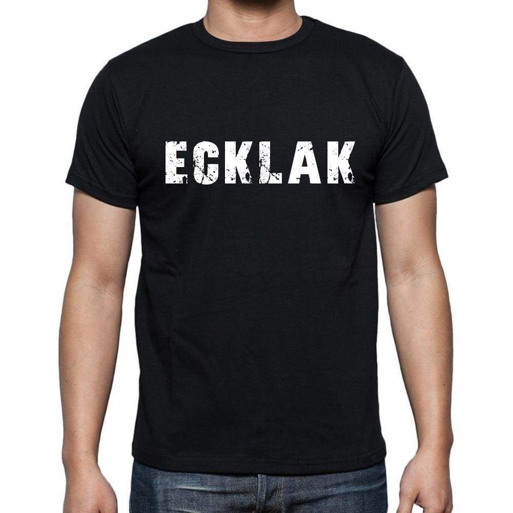 Ecklak Mens Short Sleeve Round Neck T-Shirt 00003 - Casual