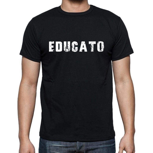 Educato Mens Short Sleeve Round Neck T-Shirt 00017 - Casual