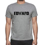 Edward Grey Mens Short Sleeve Round Neck T-Shirt 00018 - Grey / S - Casual