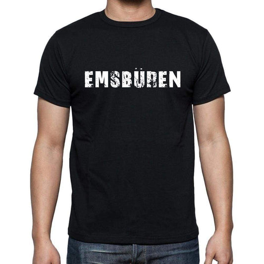 Emsbren Mens Short Sleeve Round Neck T-Shirt 00003 - Casual